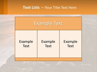 Sun Bright Danger PowerPoint Template