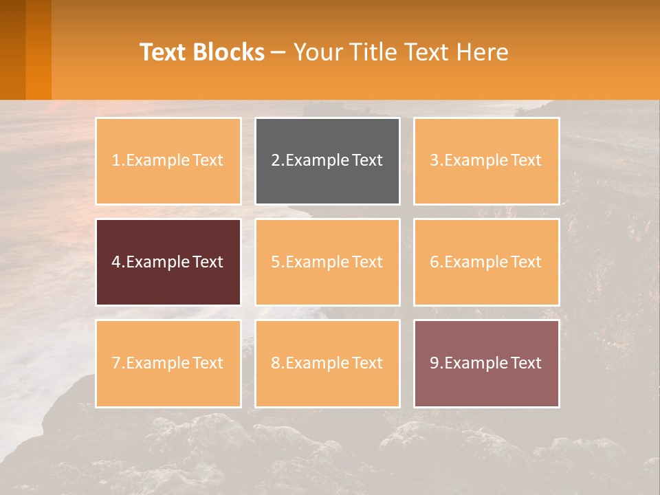 Sun Bright Danger PowerPoint Template