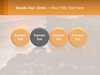 Sun Bright Danger PowerPoint Template