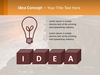 Sun Bright Danger PowerPoint Template