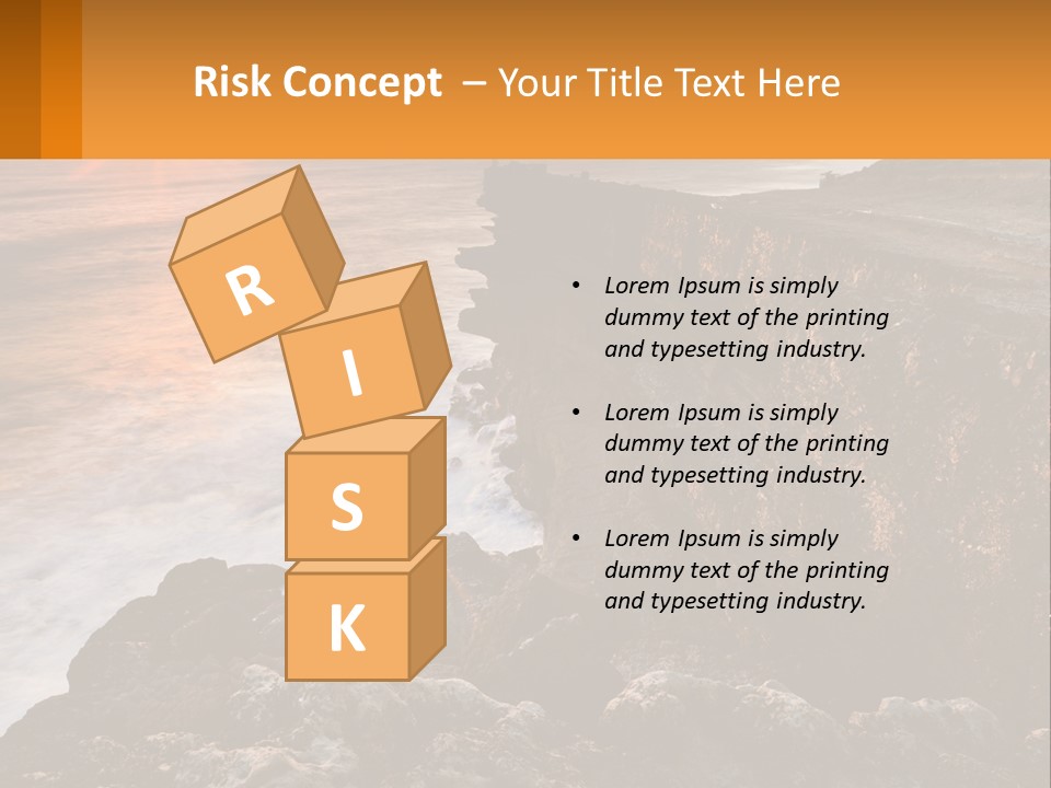 Sun Bright Danger PowerPoint Template