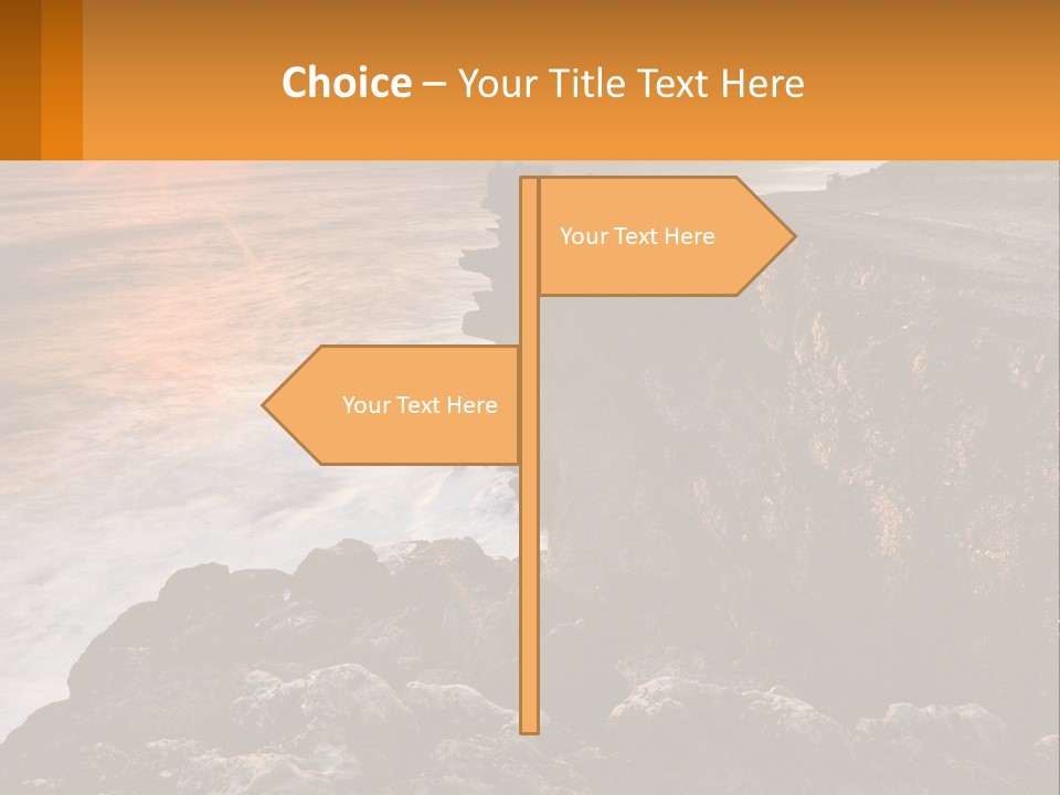 Sun Bright Danger PowerPoint Template