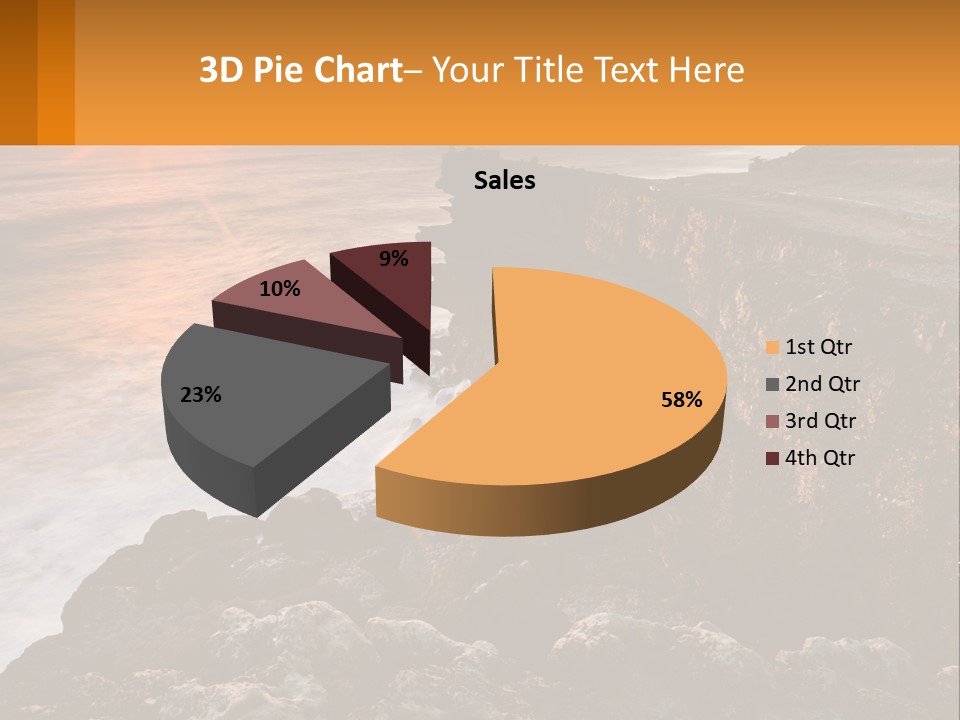 Sun Bright Danger PowerPoint Template
