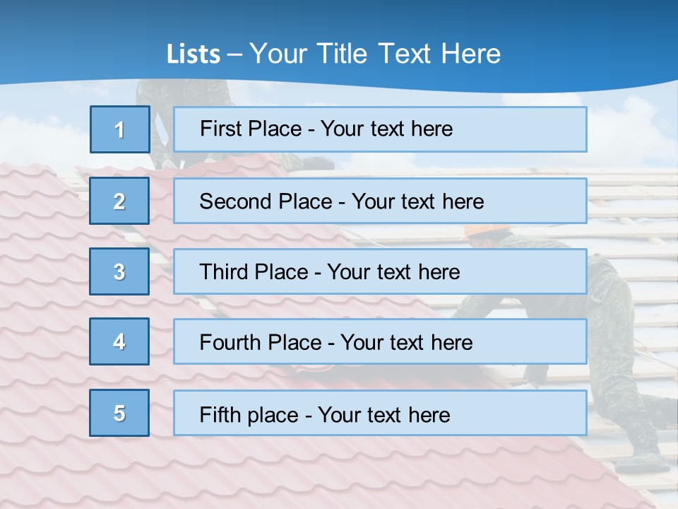 Plywood Laborer Industry PowerPoint Template