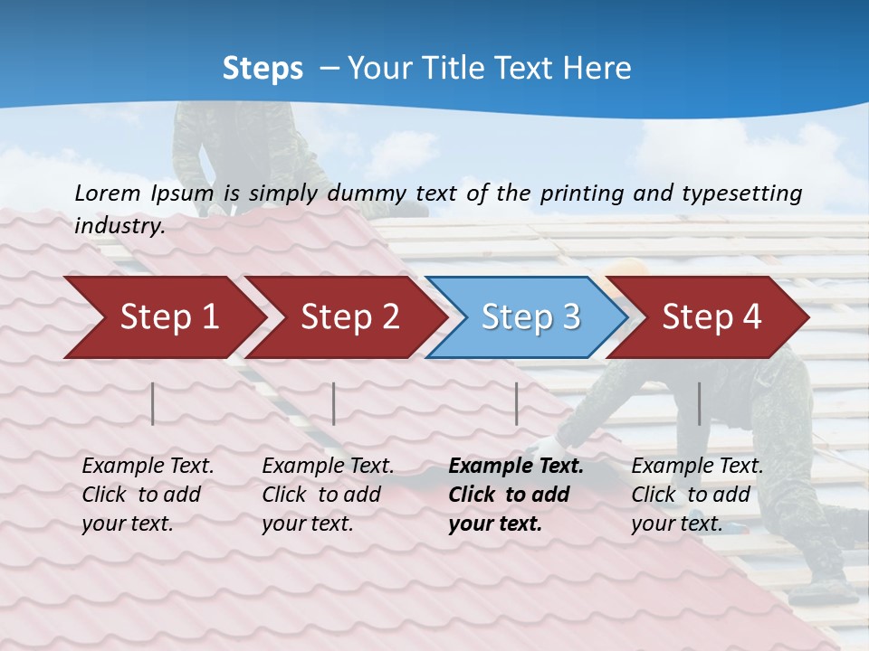 Plywood Laborer Industry PowerPoint Template