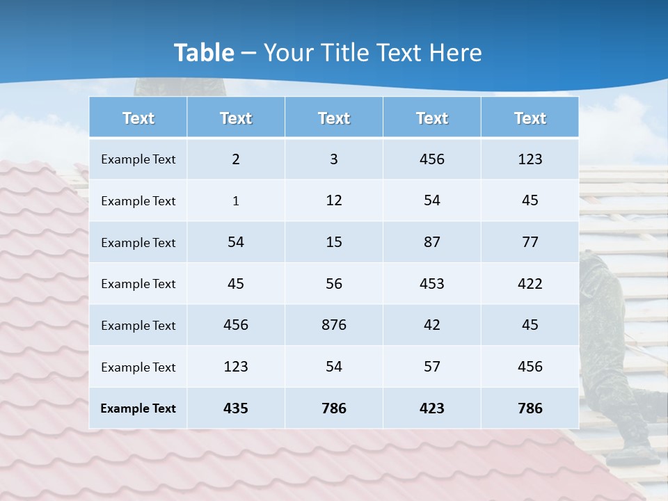 Plywood Laborer Industry PowerPoint Template
