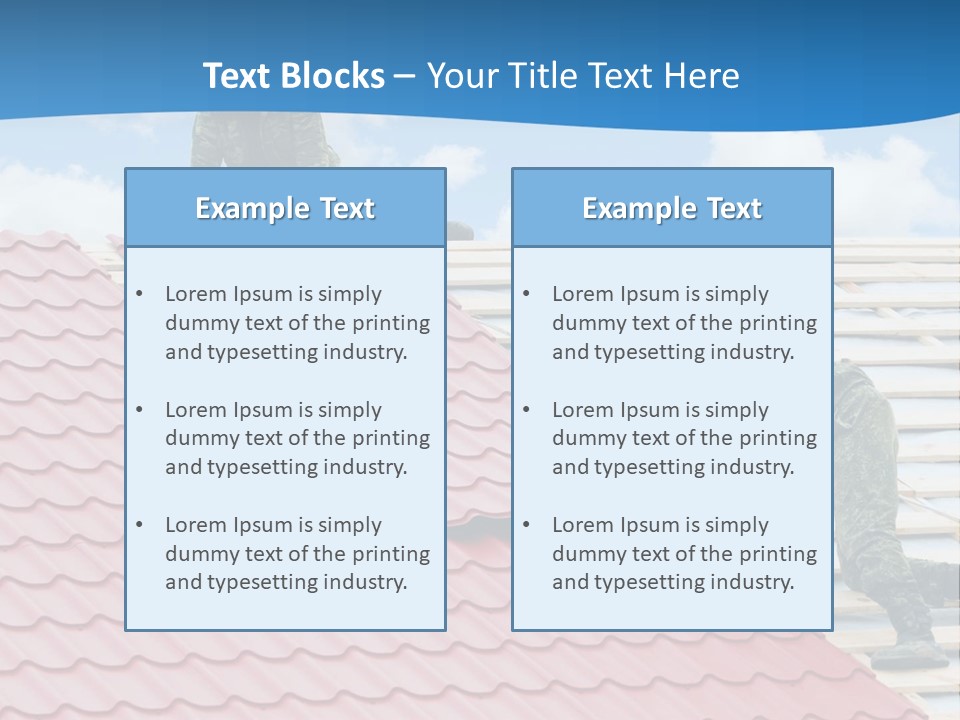Plywood Laborer Industry PowerPoint Template