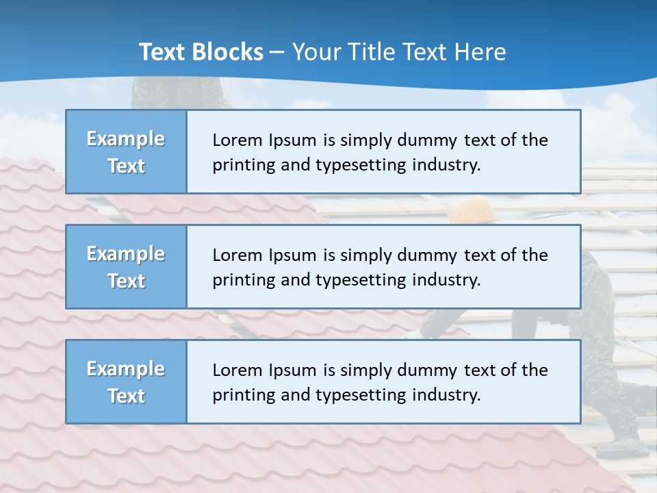 Plywood Laborer Industry PowerPoint Template