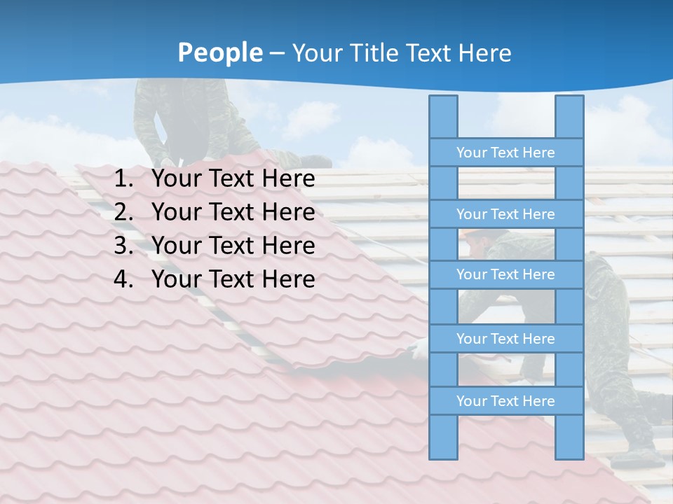 Plywood Laborer Industry PowerPoint Template
