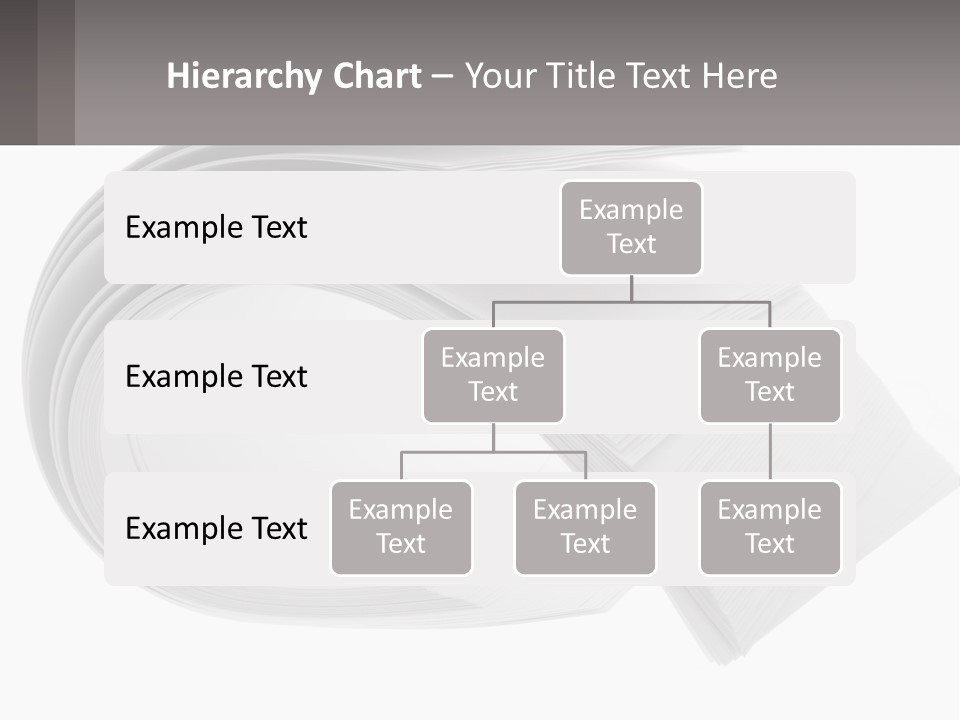 Background Cut Out Stationery PowerPoint Template