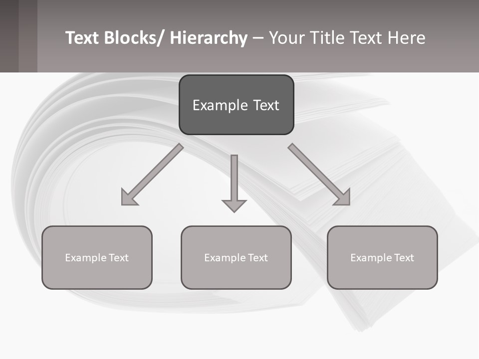 Background Cut Out Stationery PowerPoint Template