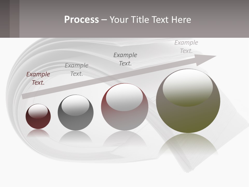 Background Cut Out Stationery PowerPoint Template