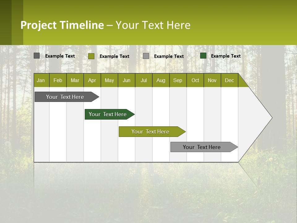 Plant Trees Light PowerPoint Template