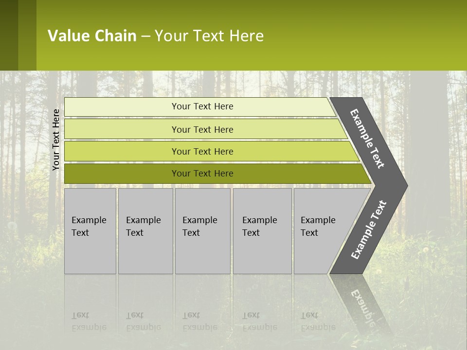 Plant Trees Light PowerPoint Template