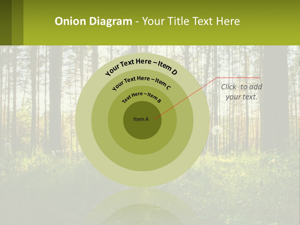 Plant Trees Light PowerPoint Template