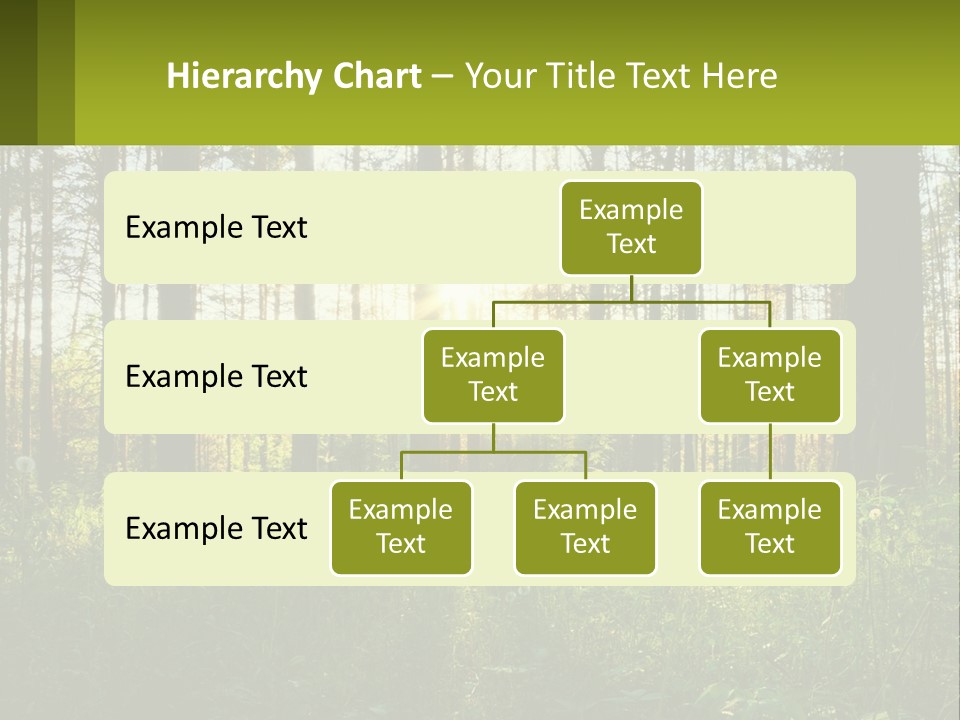 Plant Trees Light PowerPoint Template