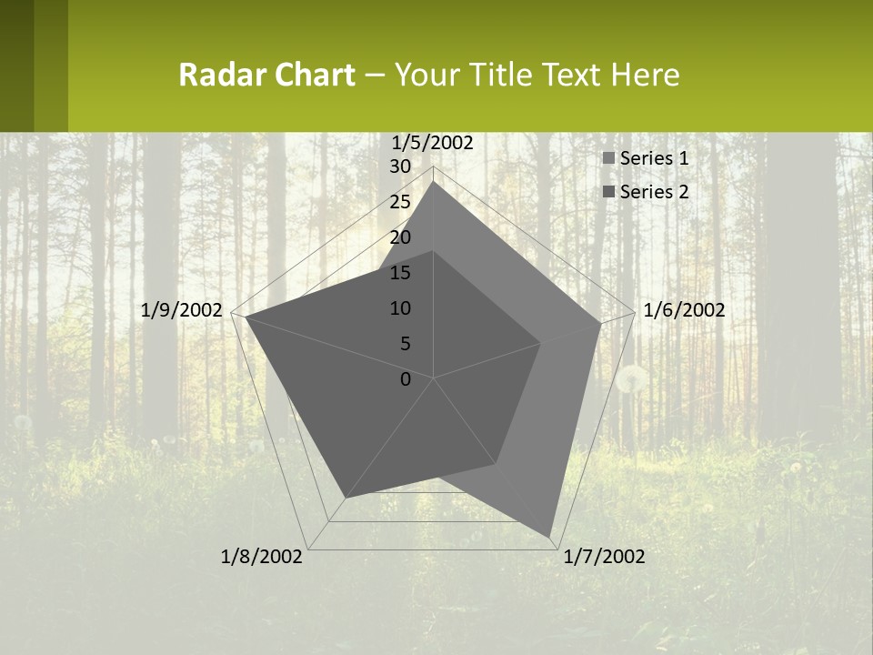 Plant Trees Light PowerPoint Template