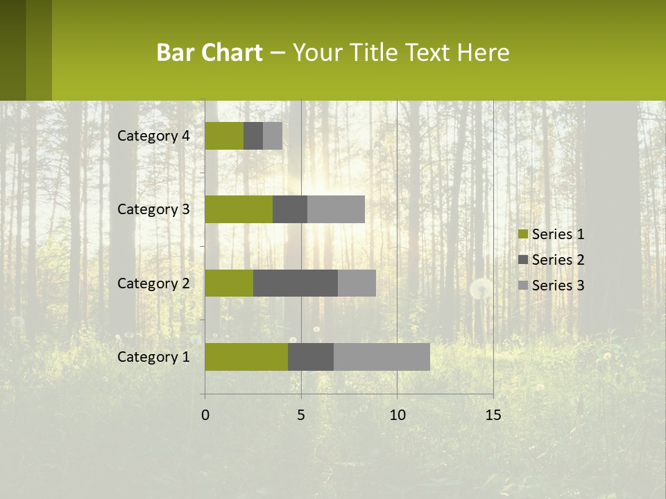 Plant Trees Light PowerPoint Template
