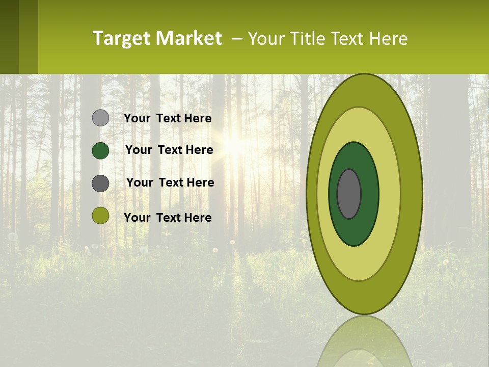 Plant Trees Light PowerPoint Template