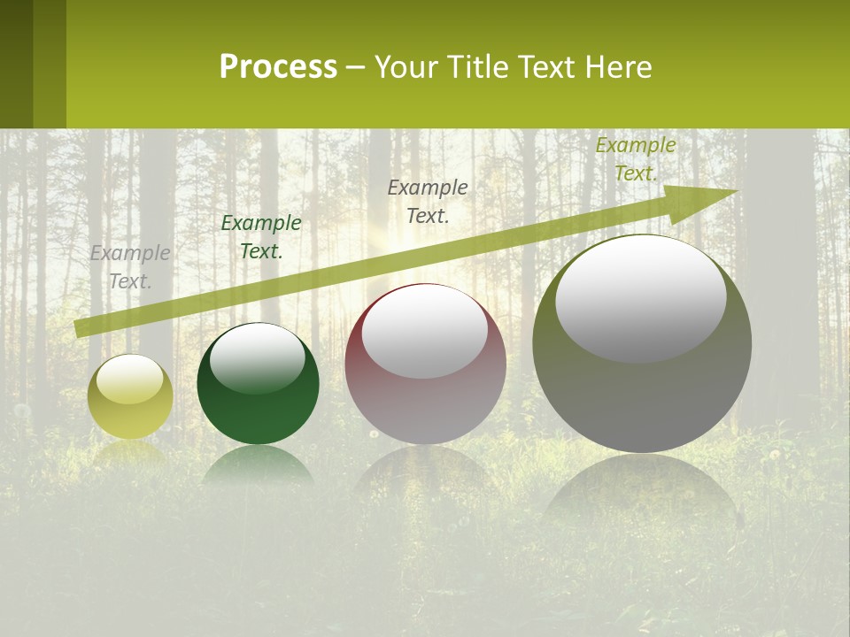 Plant Trees Light PowerPoint Template