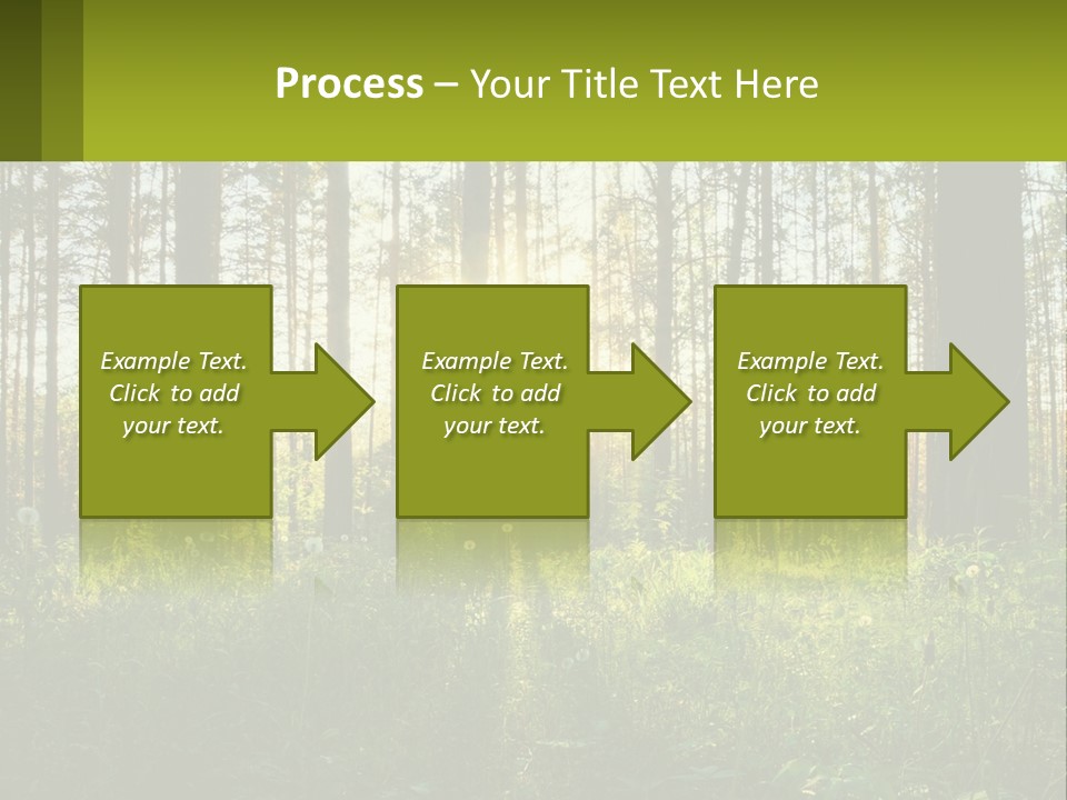 Plant Trees Light PowerPoint Template