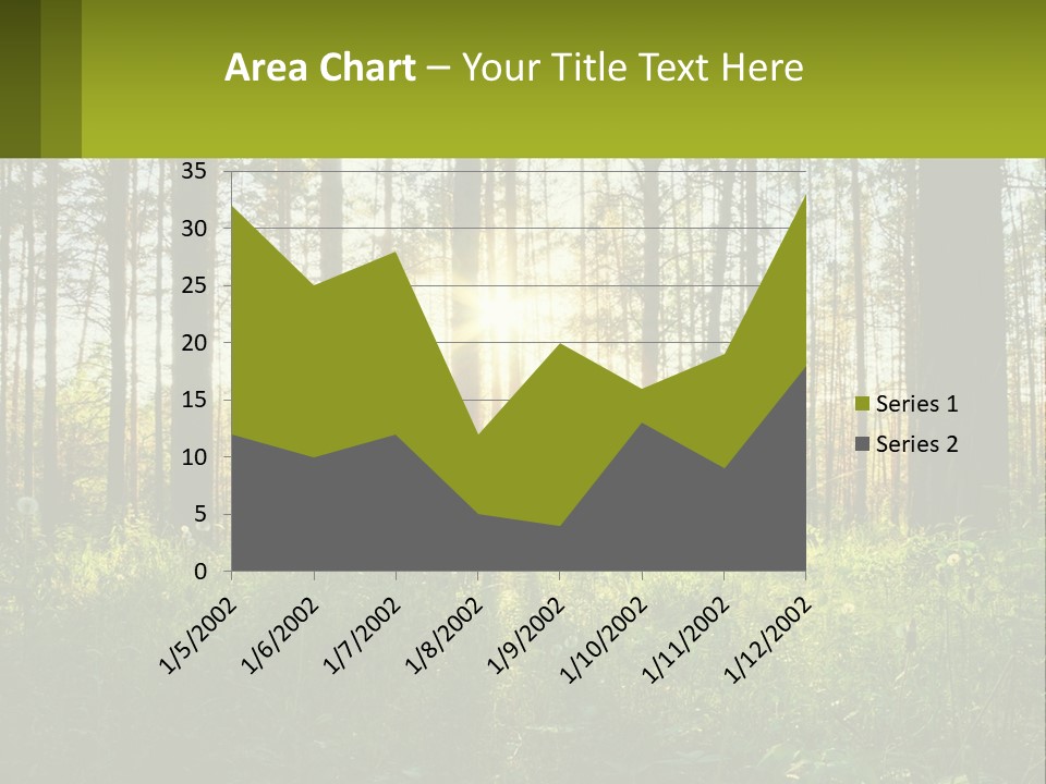 Plant Trees Light PowerPoint Template