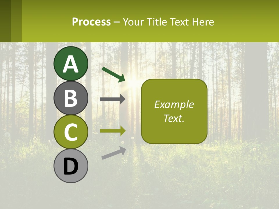Plant Trees Light PowerPoint Template