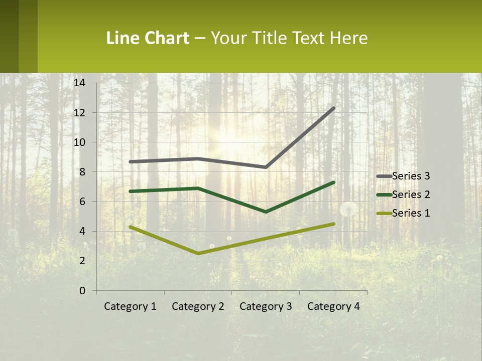 Plant Trees Light PowerPoint Template