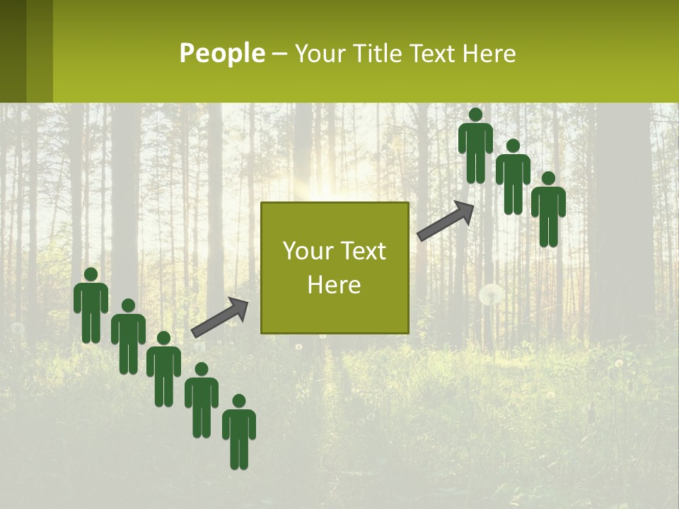 Plant Trees Light PowerPoint Template