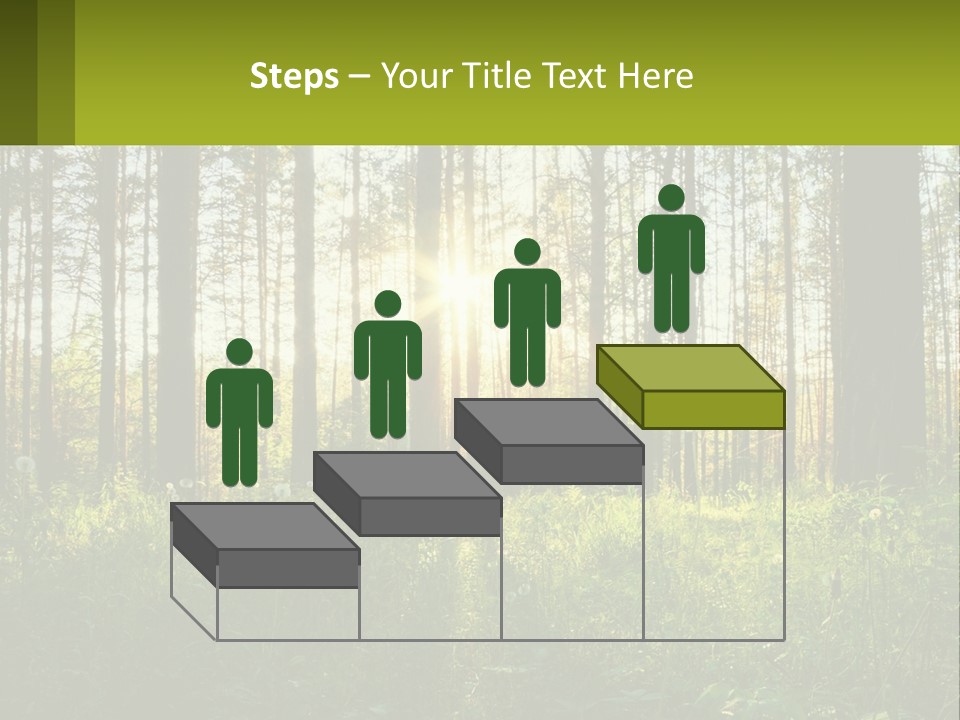 Plant Trees Light PowerPoint Template