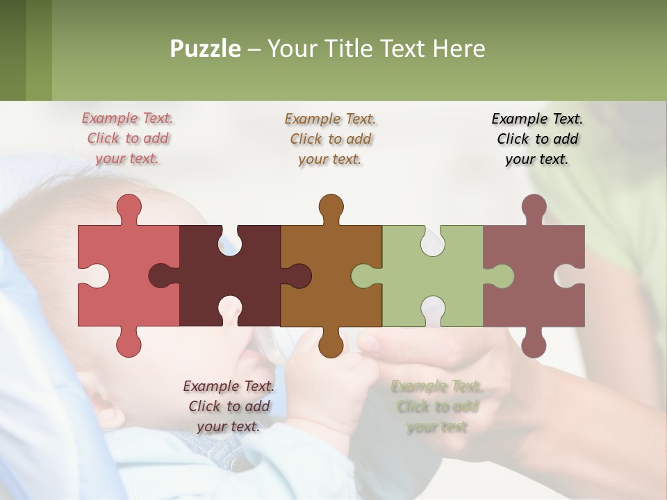 Sitting Face Nutrition PowerPoint Template