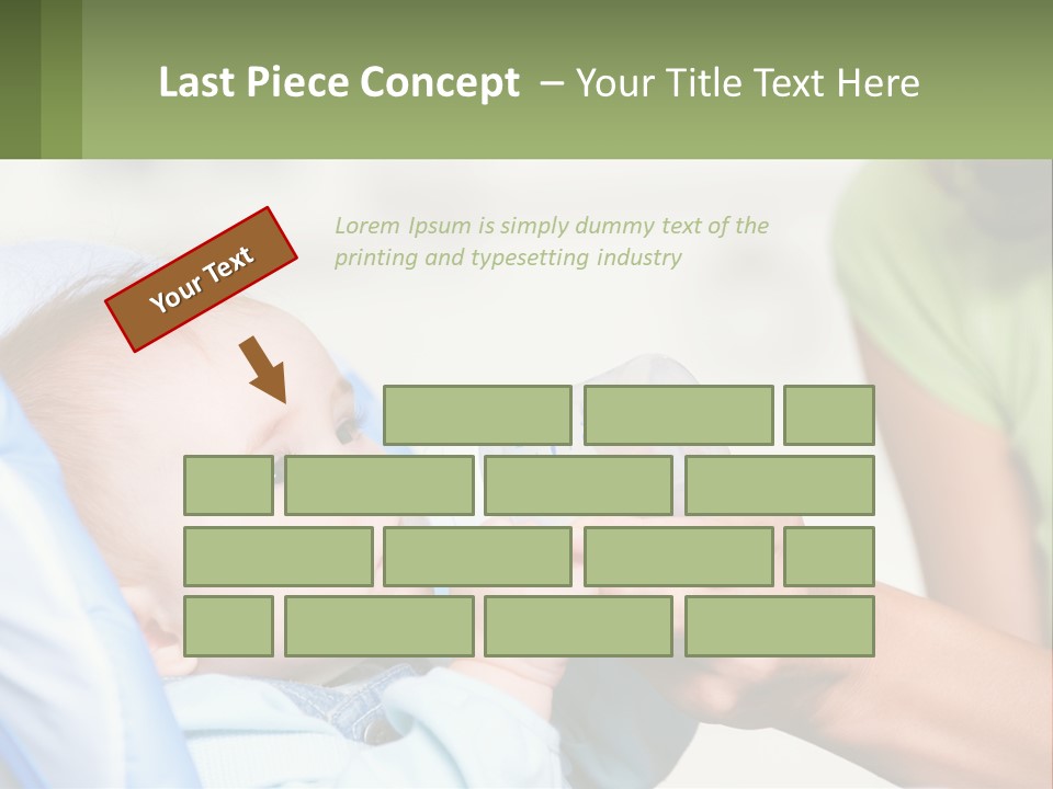 Sitting Face Nutrition PowerPoint Template