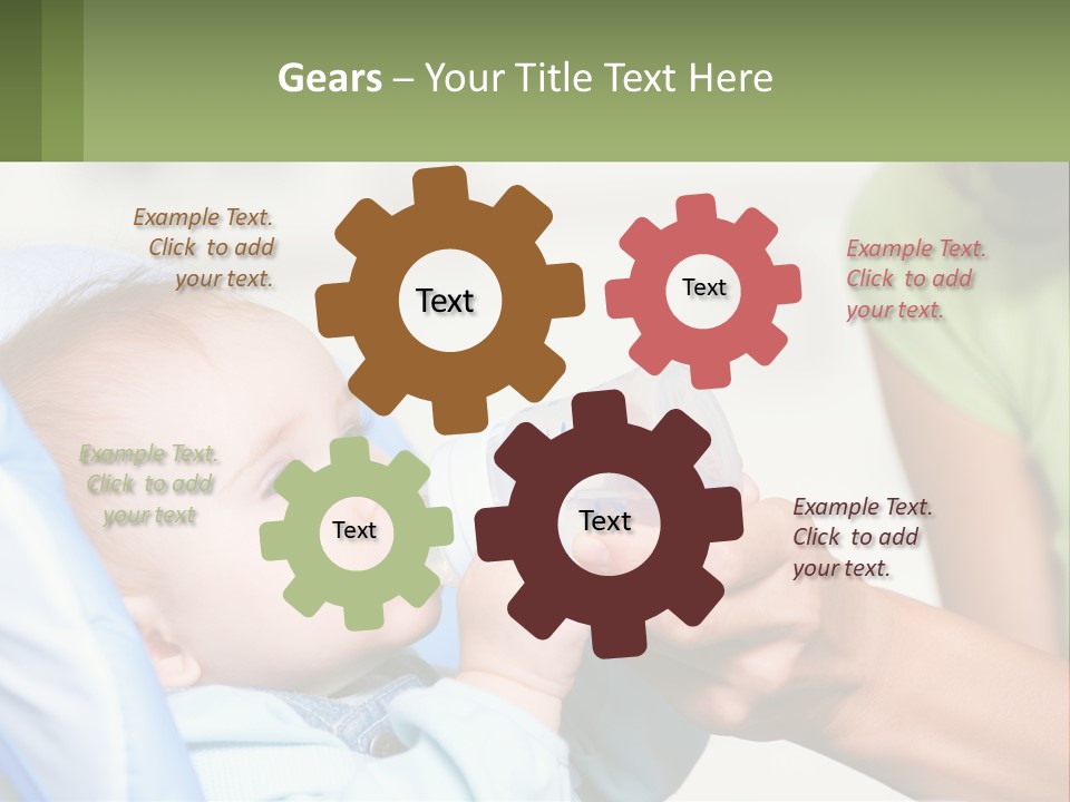 Sitting Face Nutrition PowerPoint Template