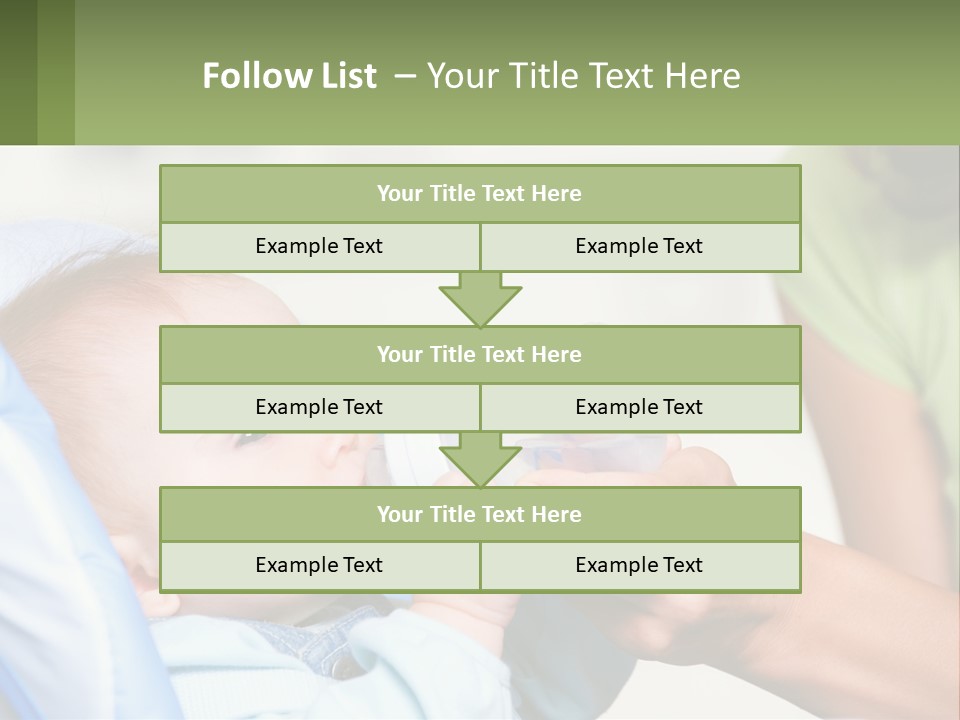 Sitting Face Nutrition PowerPoint Template
