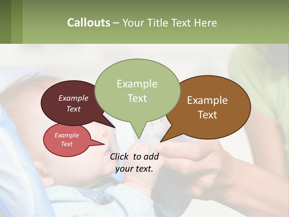 Sitting Face Nutrition PowerPoint Template