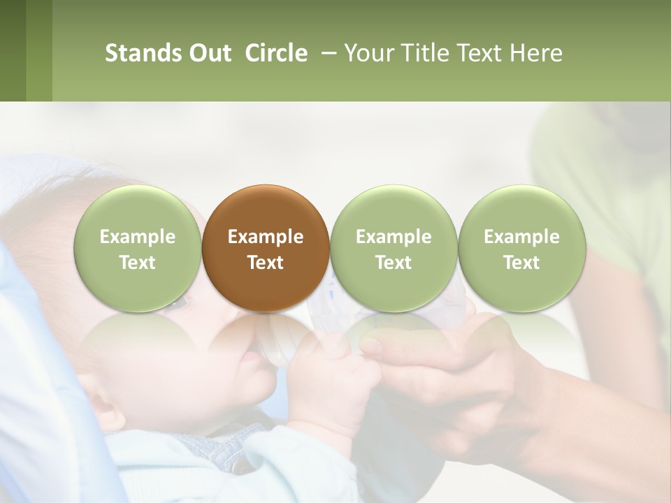 Sitting Face Nutrition PowerPoint Template