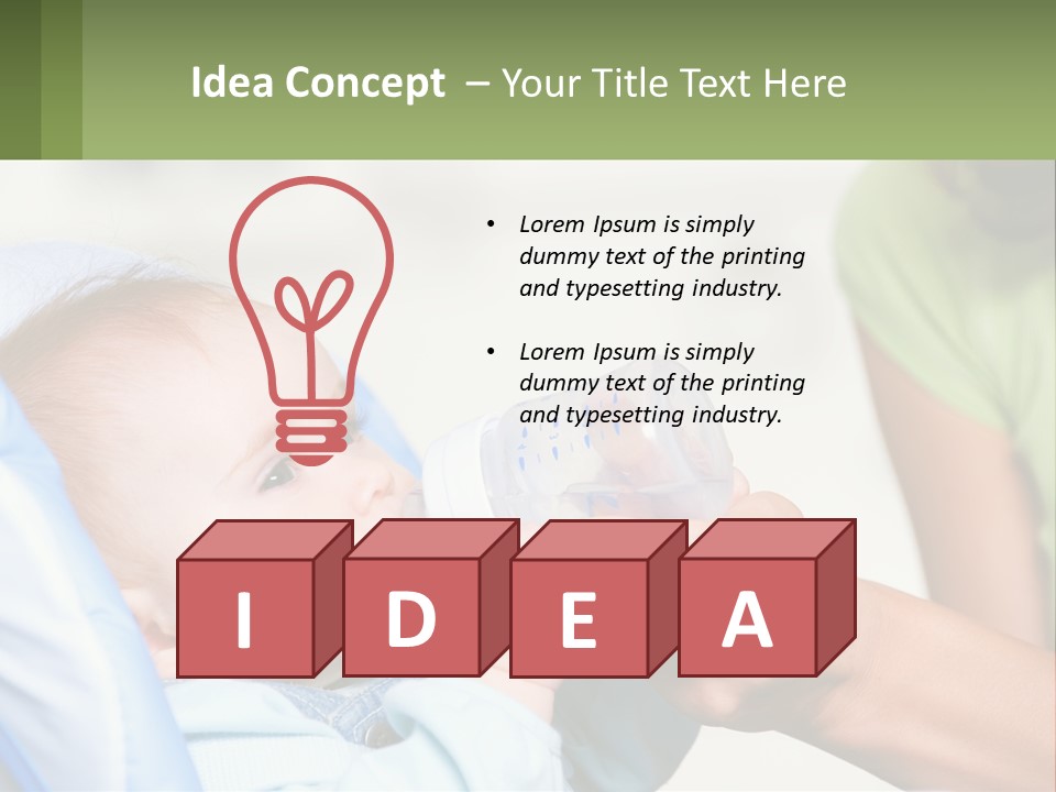 Sitting Face Nutrition PowerPoint Template