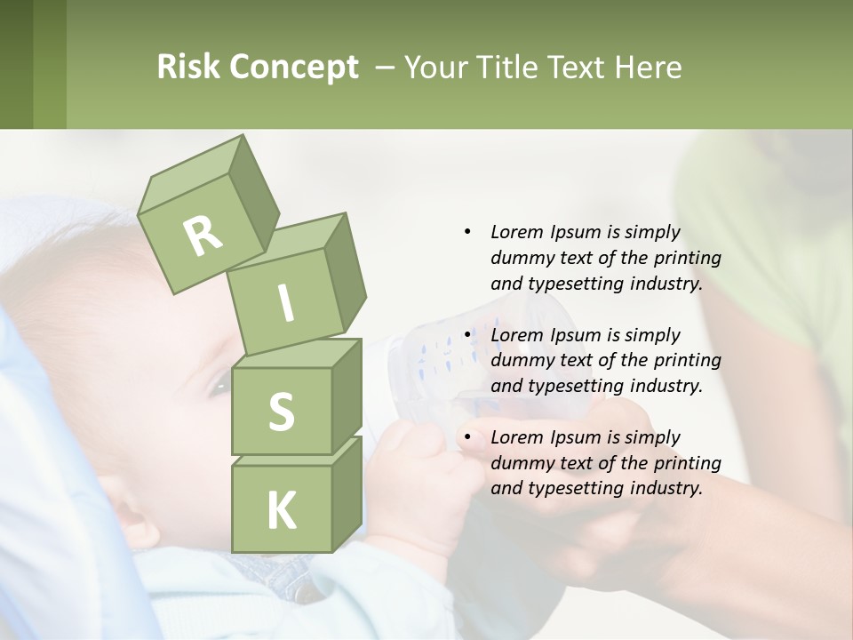 Sitting Face Nutrition PowerPoint Template