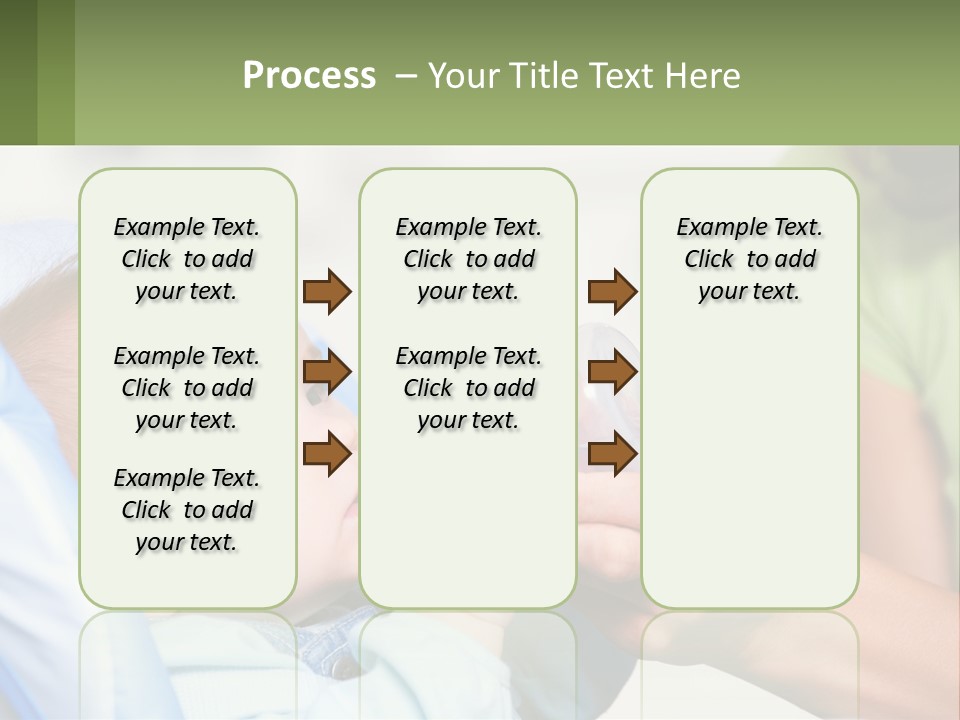 Sitting Face Nutrition PowerPoint Template
