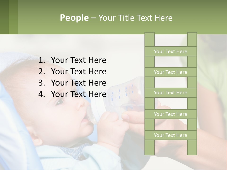 Sitting Face Nutrition PowerPoint Template