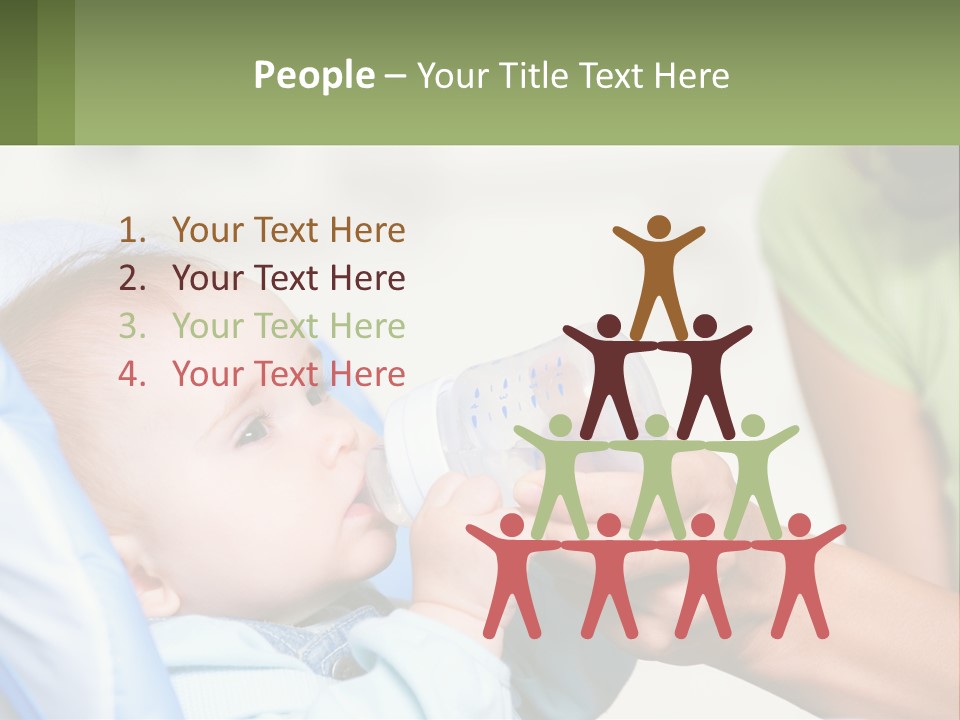 Sitting Face Nutrition PowerPoint Template