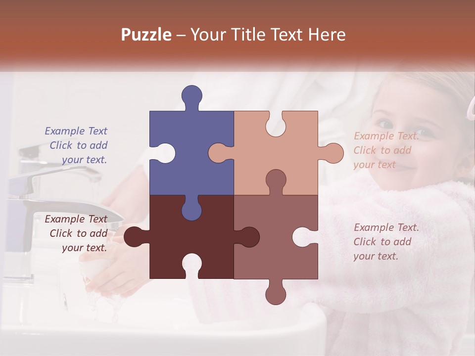 Small Washing Care PowerPoint Template