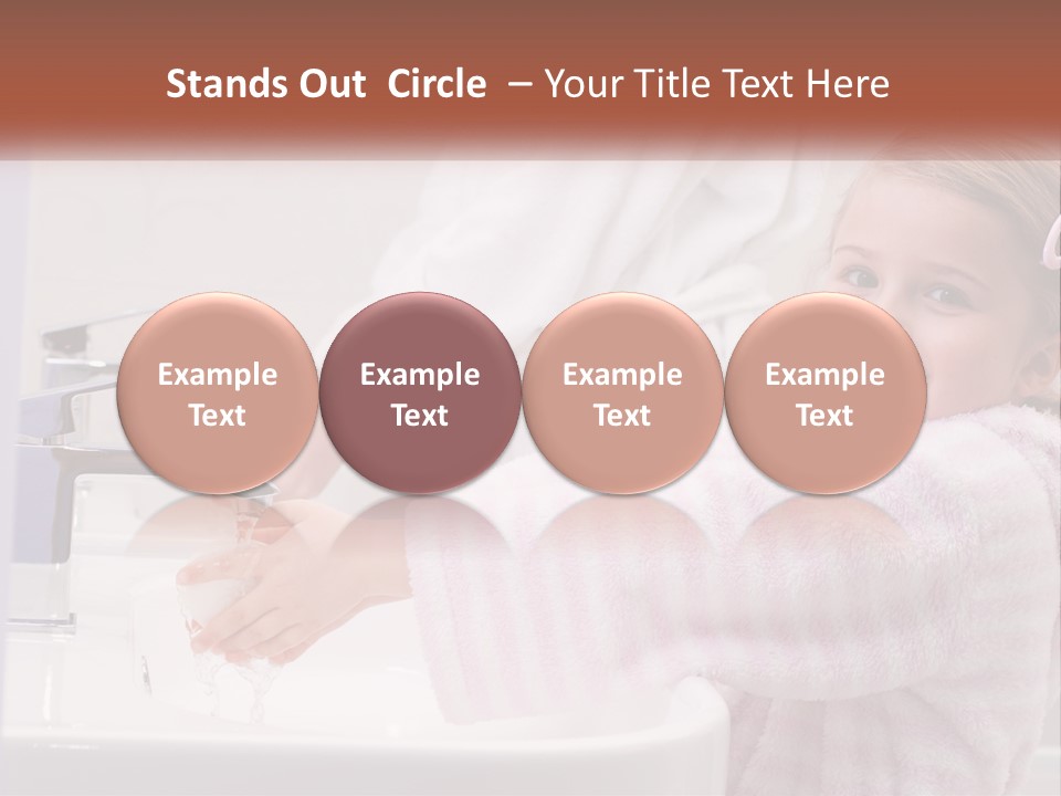 Small Washing Care PowerPoint Template