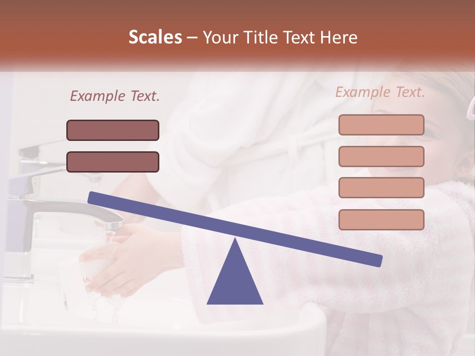 Small Washing Care PowerPoint Template