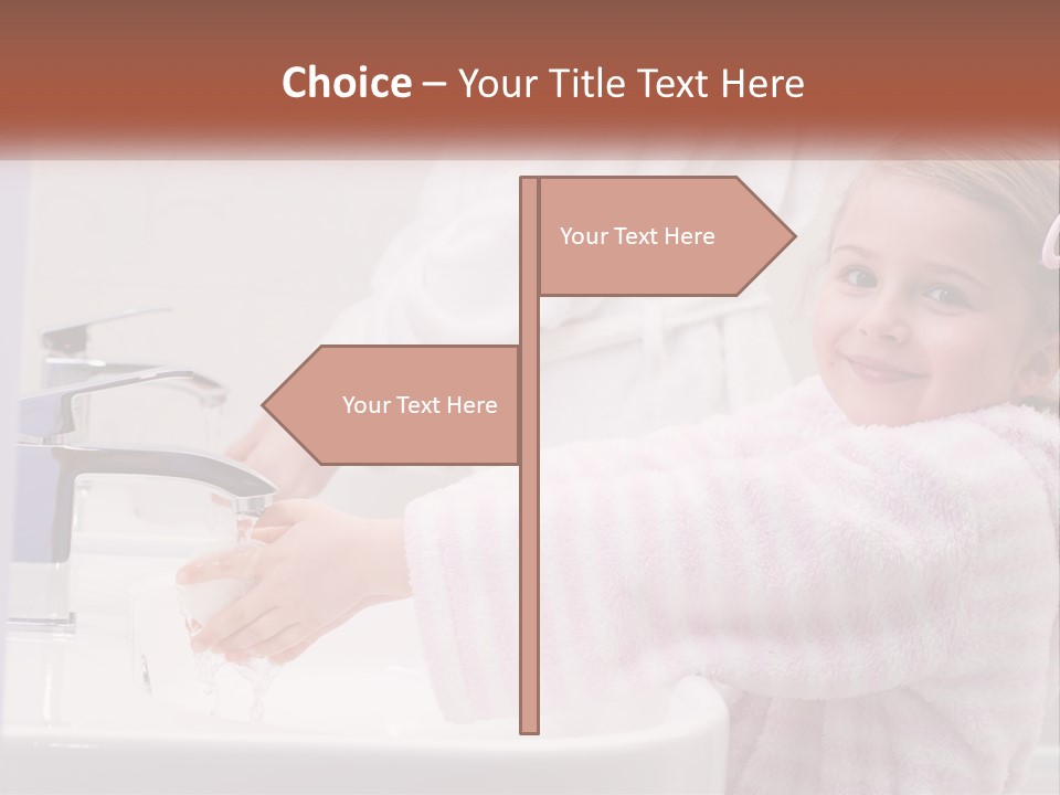 Small Washing Care PowerPoint Template