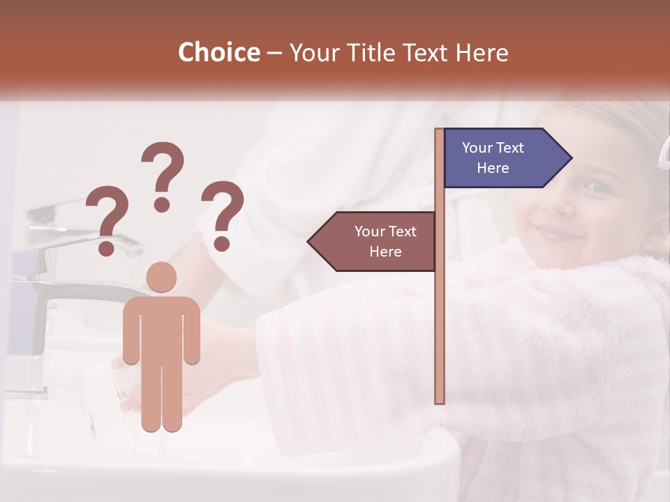 Small Washing Care PowerPoint Template