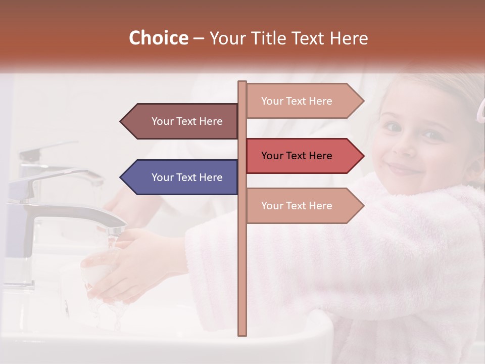 Small Washing Care PowerPoint Template