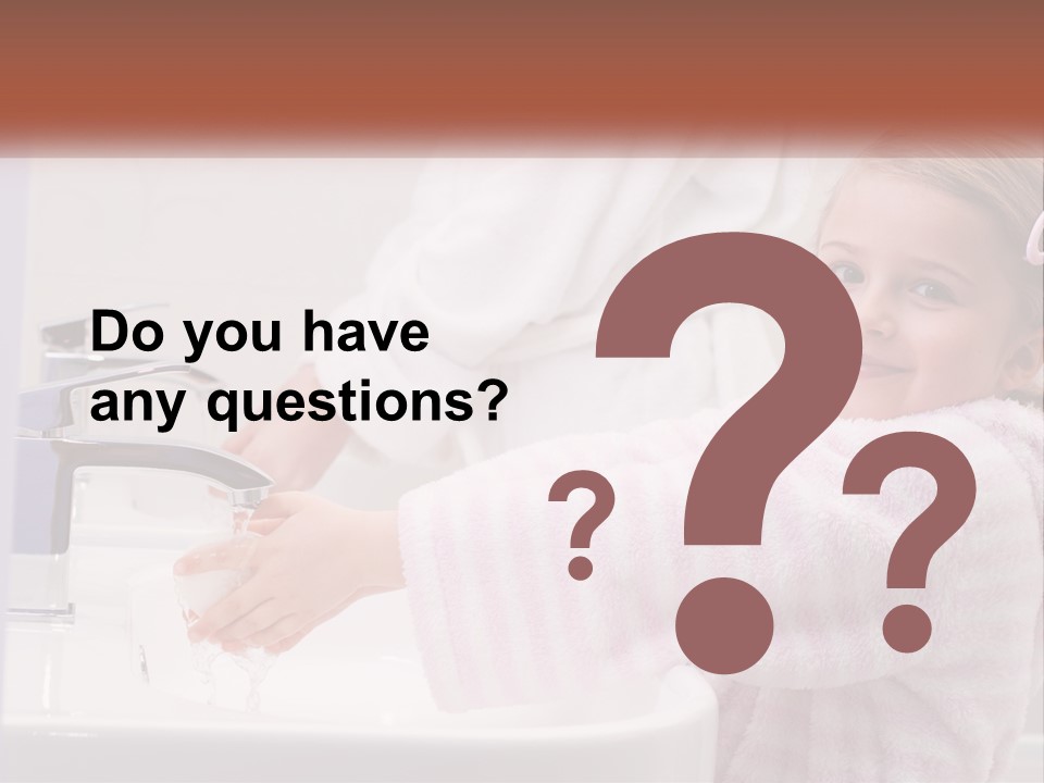 Small Washing Care PowerPoint Template