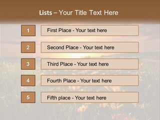 Spring Paradise Nature PowerPoint Template