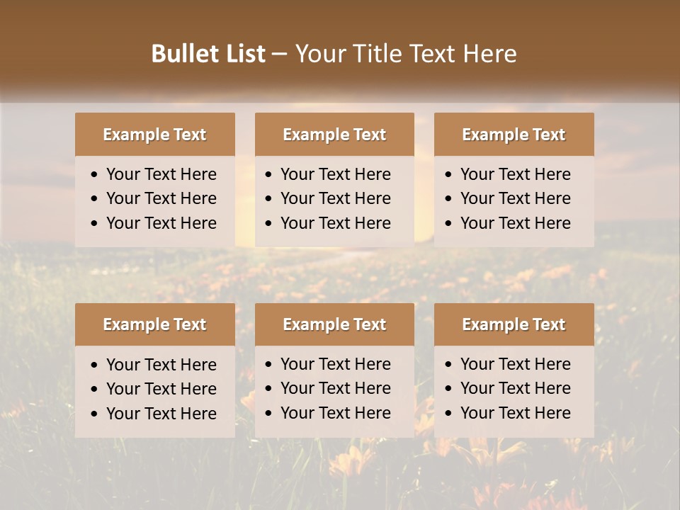 Spring Paradise Nature PowerPoint Template